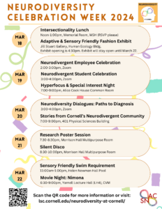 Neurodiversity Celebration Week Events