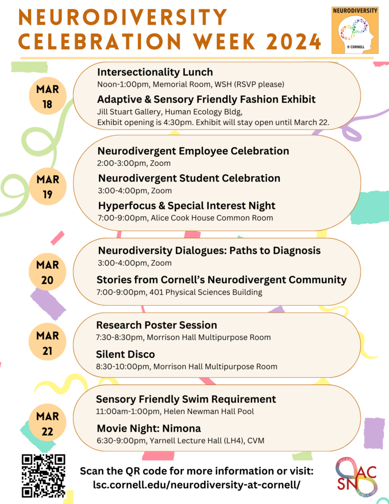 Neurodiversity @ Cornell – Learning Strategies Center